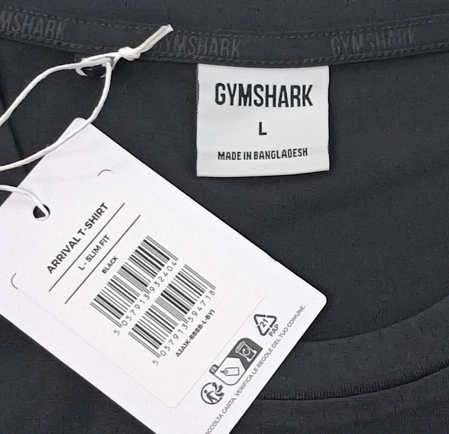 (L) Gymshark Arrival Shirt тениска