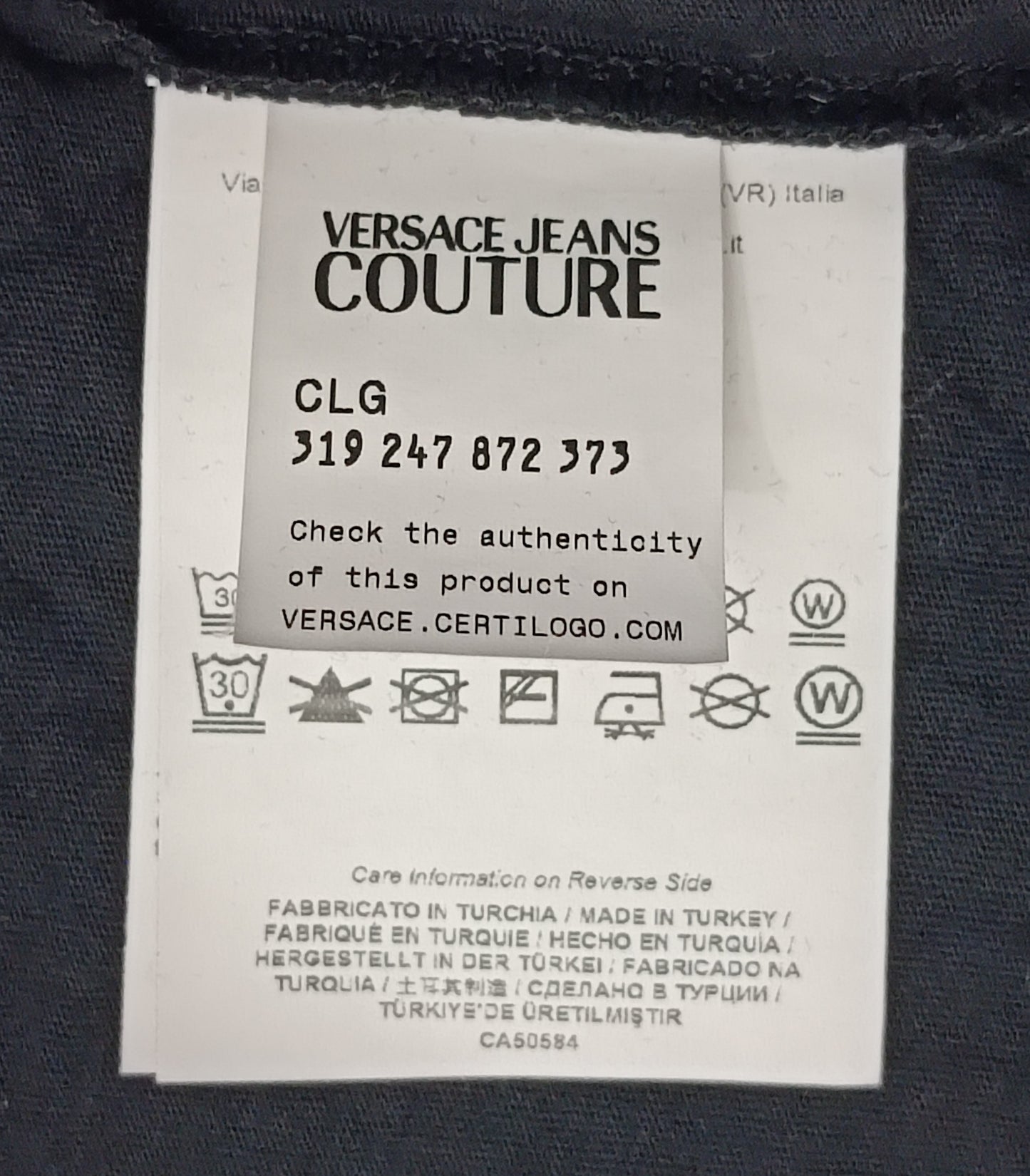 (XS) Versace Jeans Couture Shirt тениска