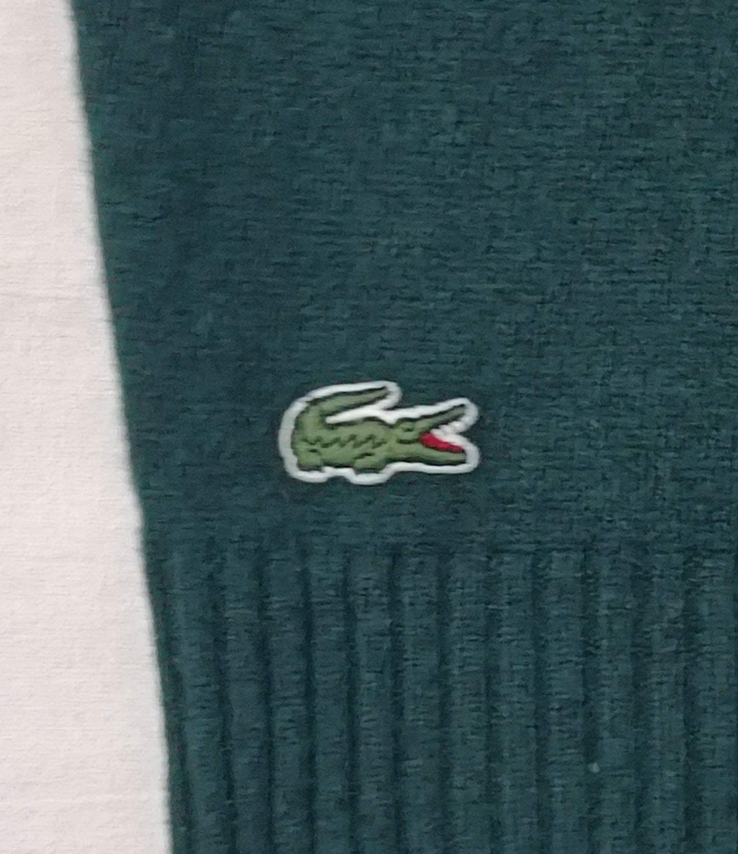 (2XL) Lacoste Sweater Wool Pullover вълнен пуловер