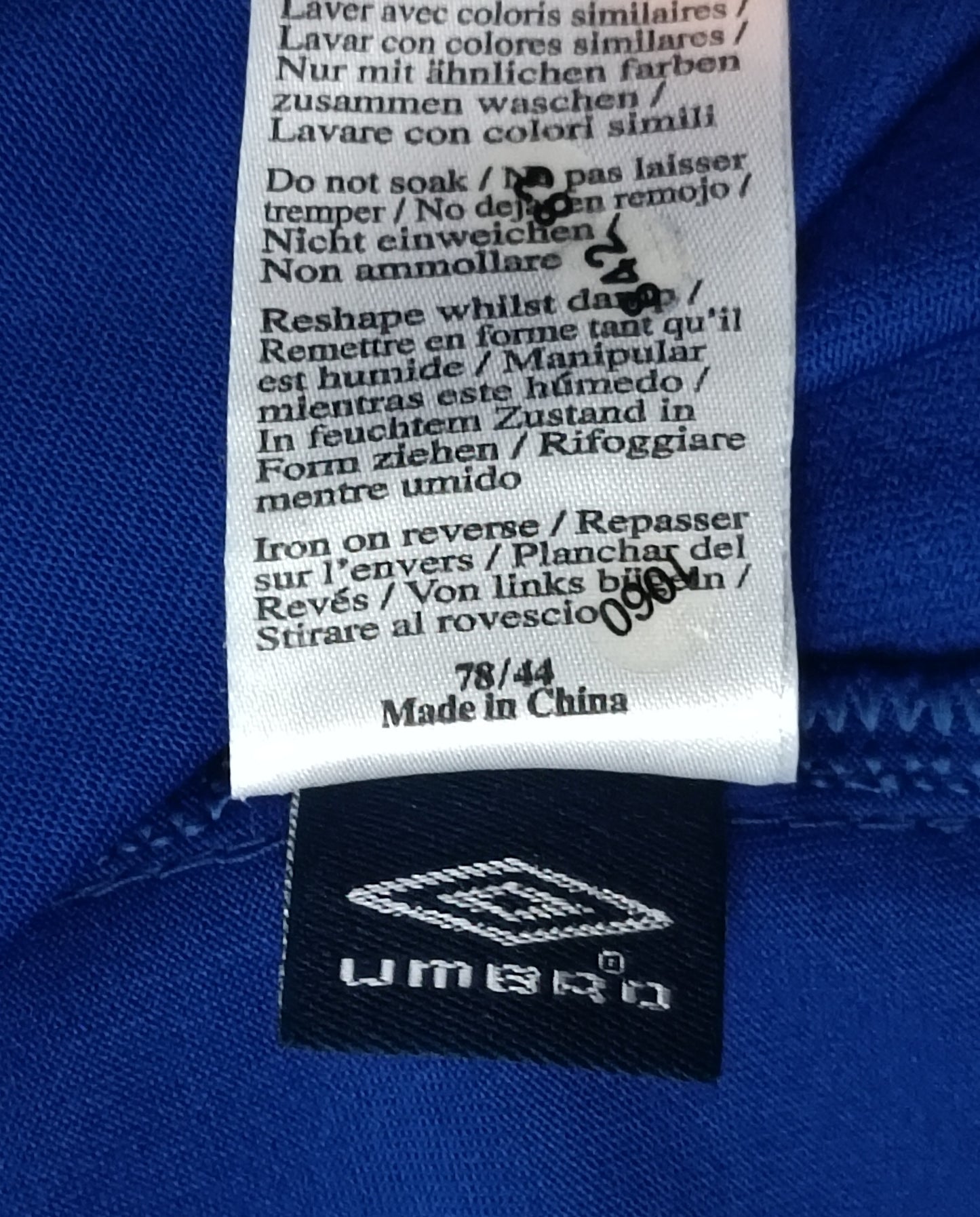 (M) Umbro Everton 2007/08 Home Jersey тениска
