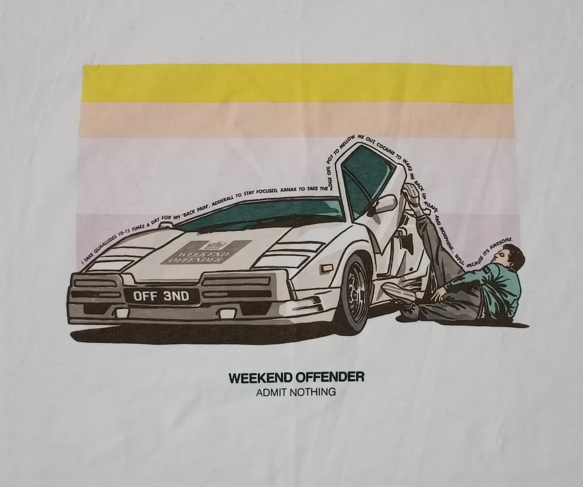 (3XL) Weekend Offender Admit Nothing Shirt тениска