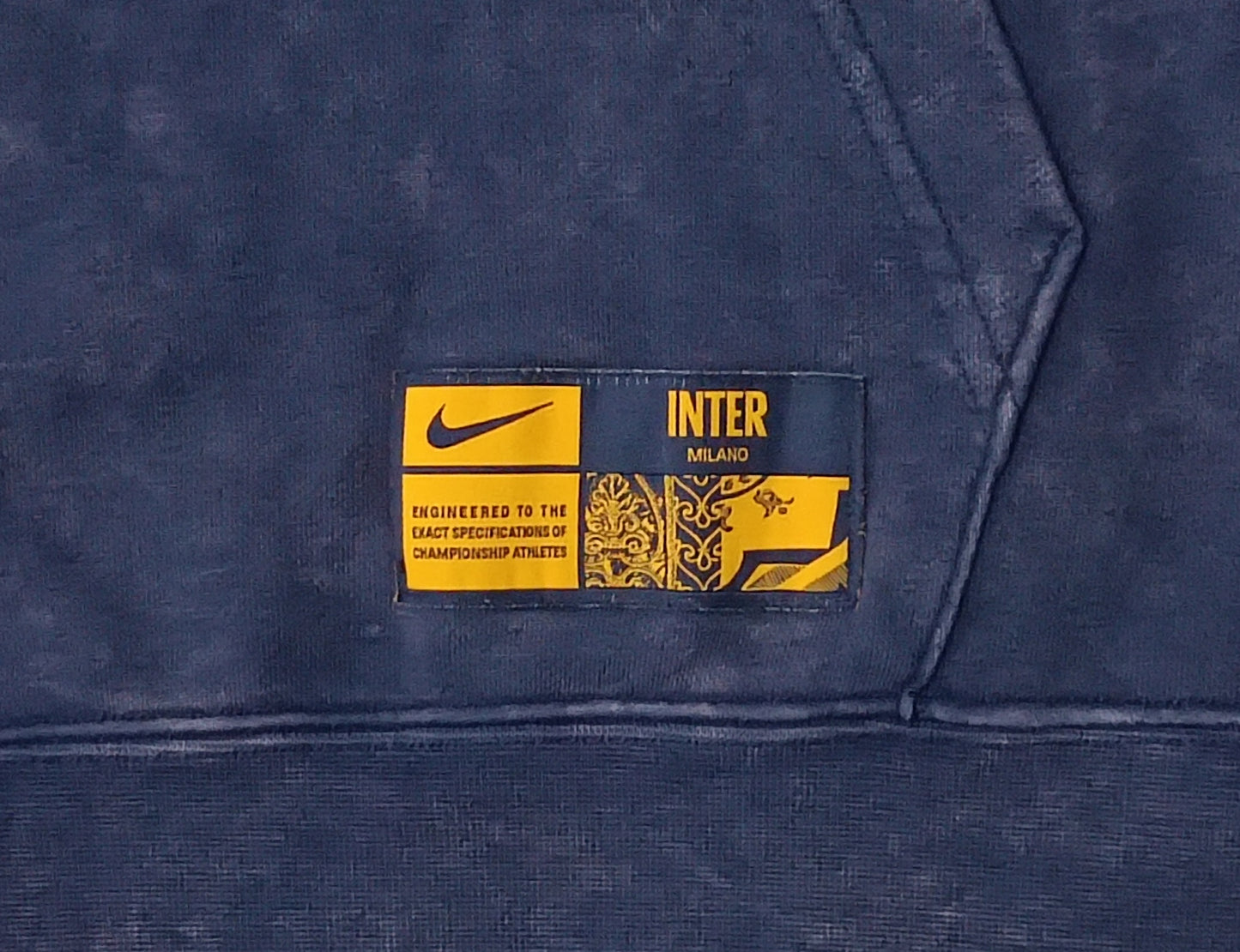 (L) Nike Inter Milan Sportswear Washed Hoodie Sweatshirt горнище