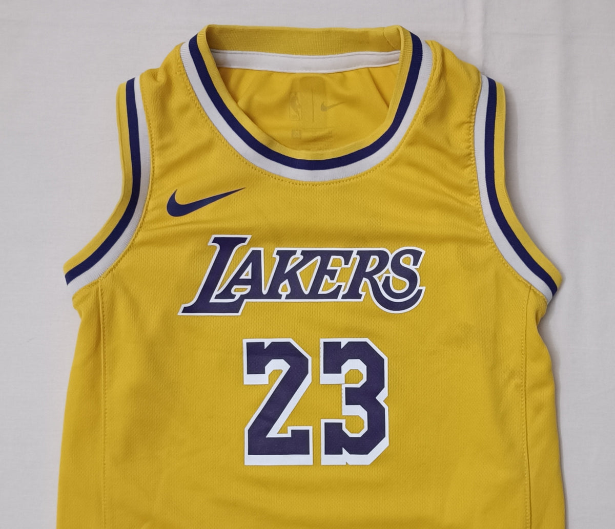 (ДЕТСКО) Nike NBA LA Lakers #23 LeBron James Jersey потник