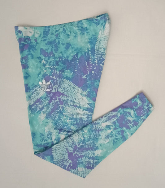 (ДАМСКО) (S) Adidas Originals Trefoil Print Tights клин