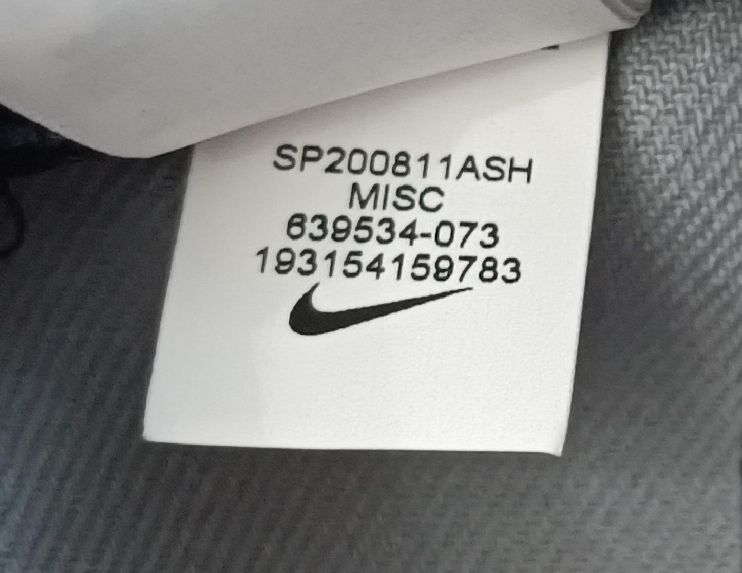 Nike Swoosh Snapback шапка