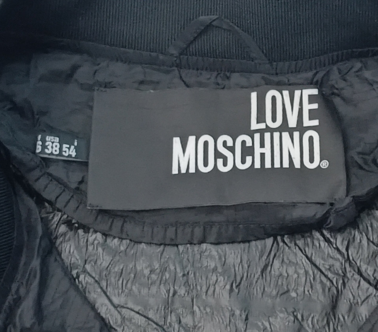 (XL) Love Moschino Bomber Jacket яке