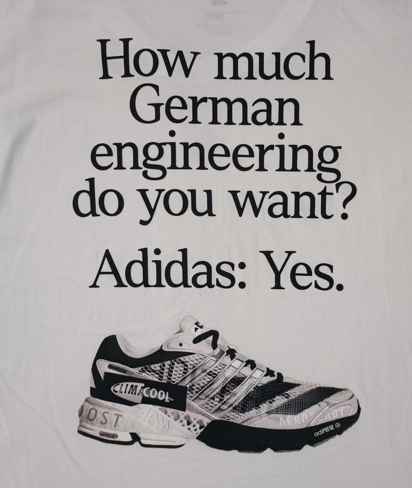 (L) Adidas German Engineering Graphic Tee тениска