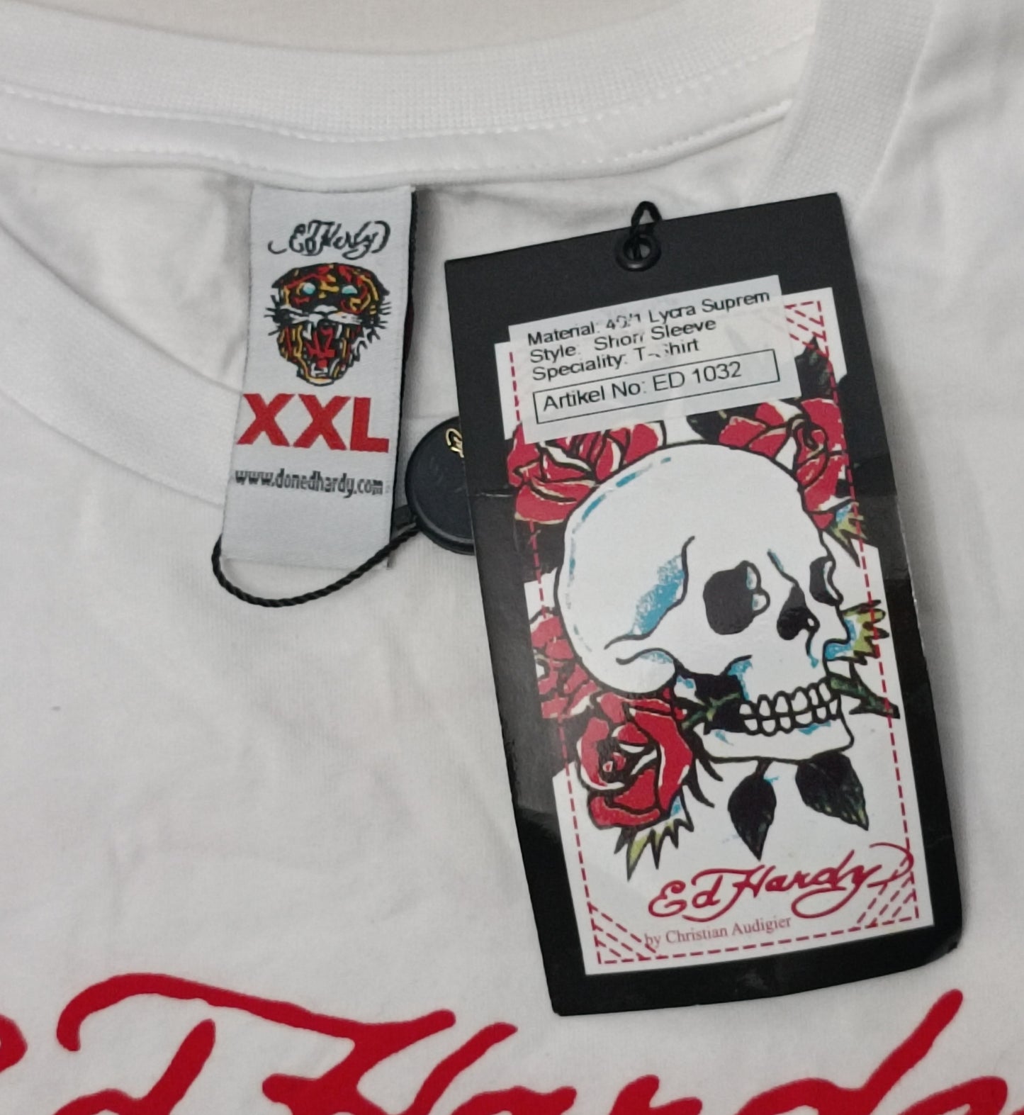 (2XL) Ed Hardy by Christian Audigier Shirt тениска