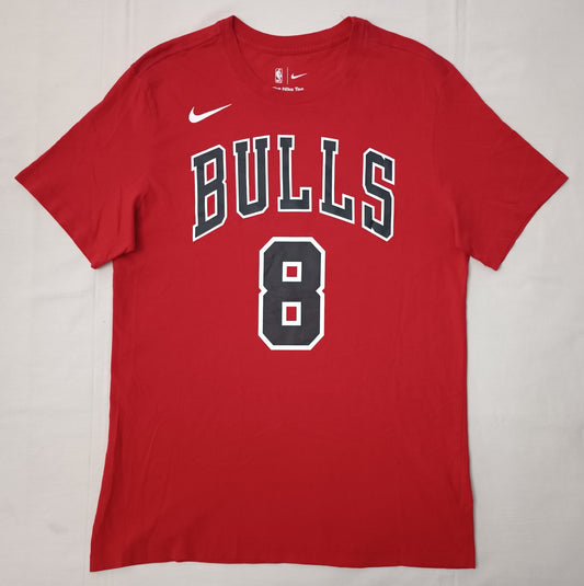 (M) Nike NBA Chicago Bulls #8 Lavine Shirt тениска
