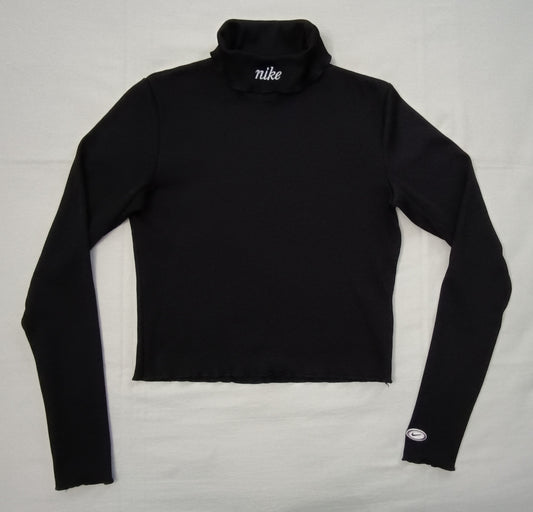 (ДАМСКО) (M) Nike Sportswear Ribbed Long Sleeve Top горнище