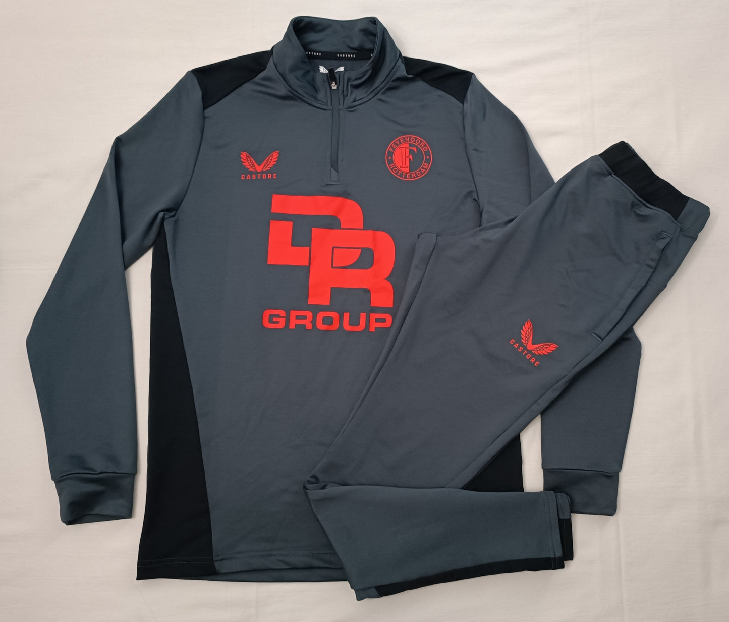 (S) Castore Feyenoord Tracksuit екип (горнище и долнище)