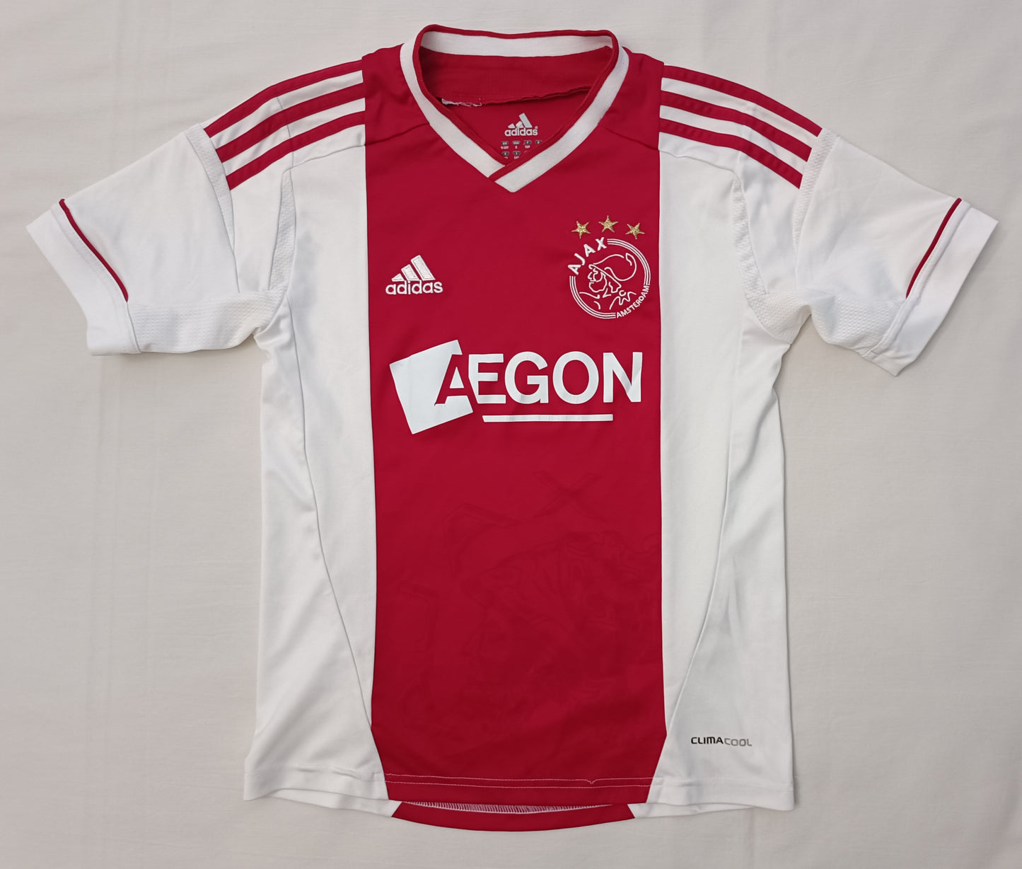 (ДЕТСКО) (Ръст 147-158см) Adidas Ajax Amsterdam 2012/13 Home Jersey тениска
