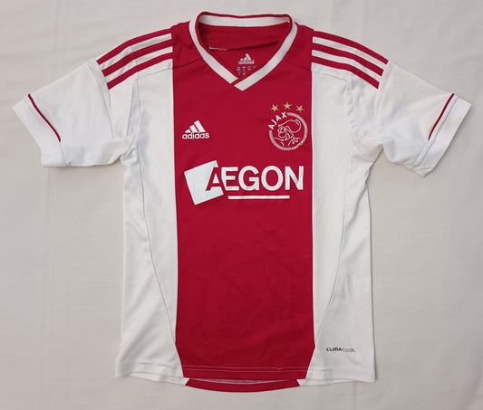 (ДЕТСКО) (Ръст 147-158см) Adidas Ajax Amsterdam 2012/13 Home Jersey тениска