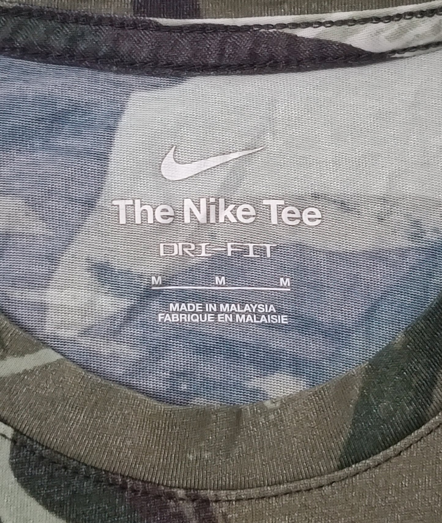 (M) Nike DRI-FIT Camouflage Tee тениска