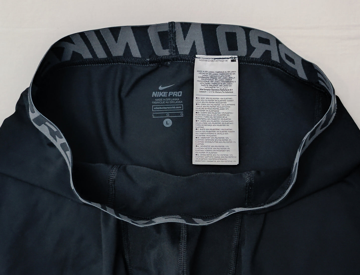 (L) Nike PRO DRI-FIT Compression Shorts клин