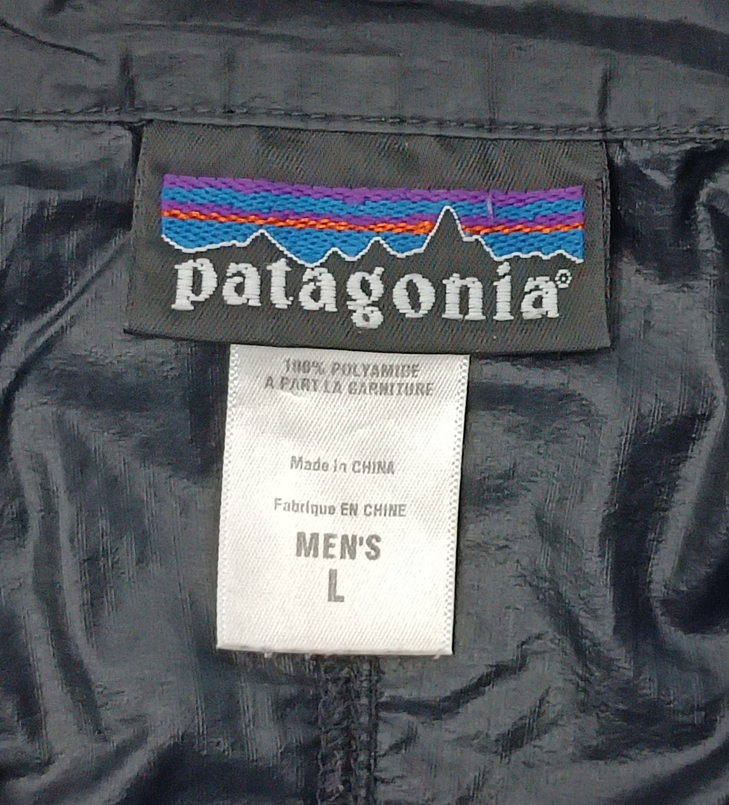 (L) Patagonia Wind Jacket яке