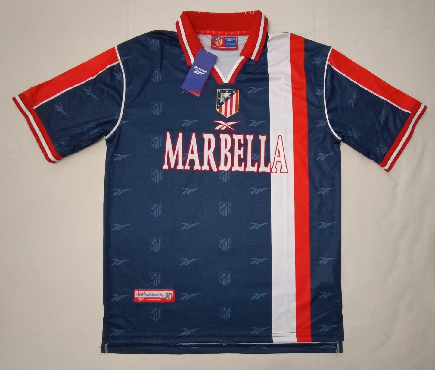 (XL) Reebok Atletico Madrid 1998/99 Away Jersey тениска