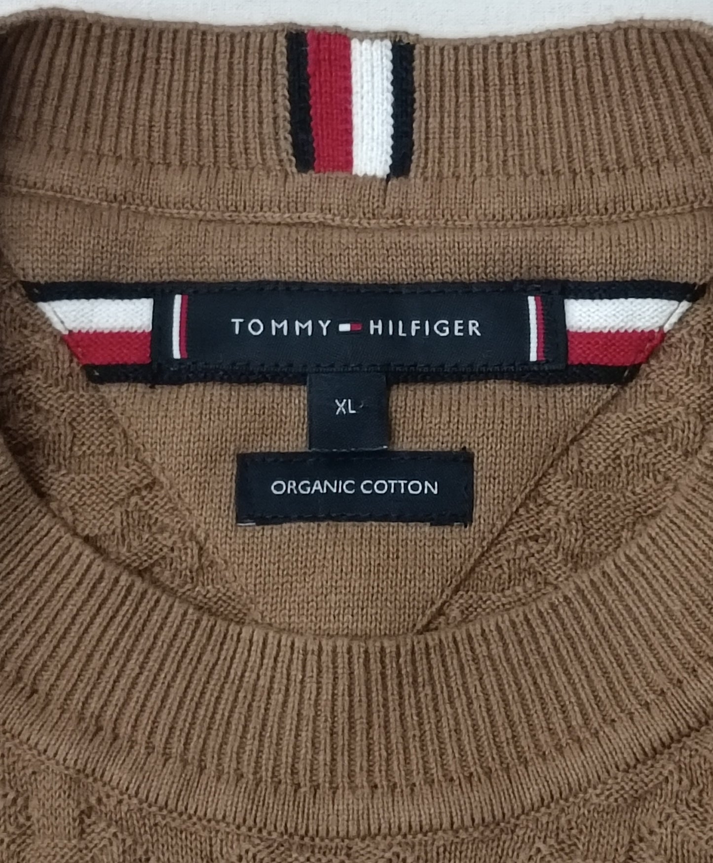 (XL) Tommy Hilfiger Organic Cotton Pullover пуловер