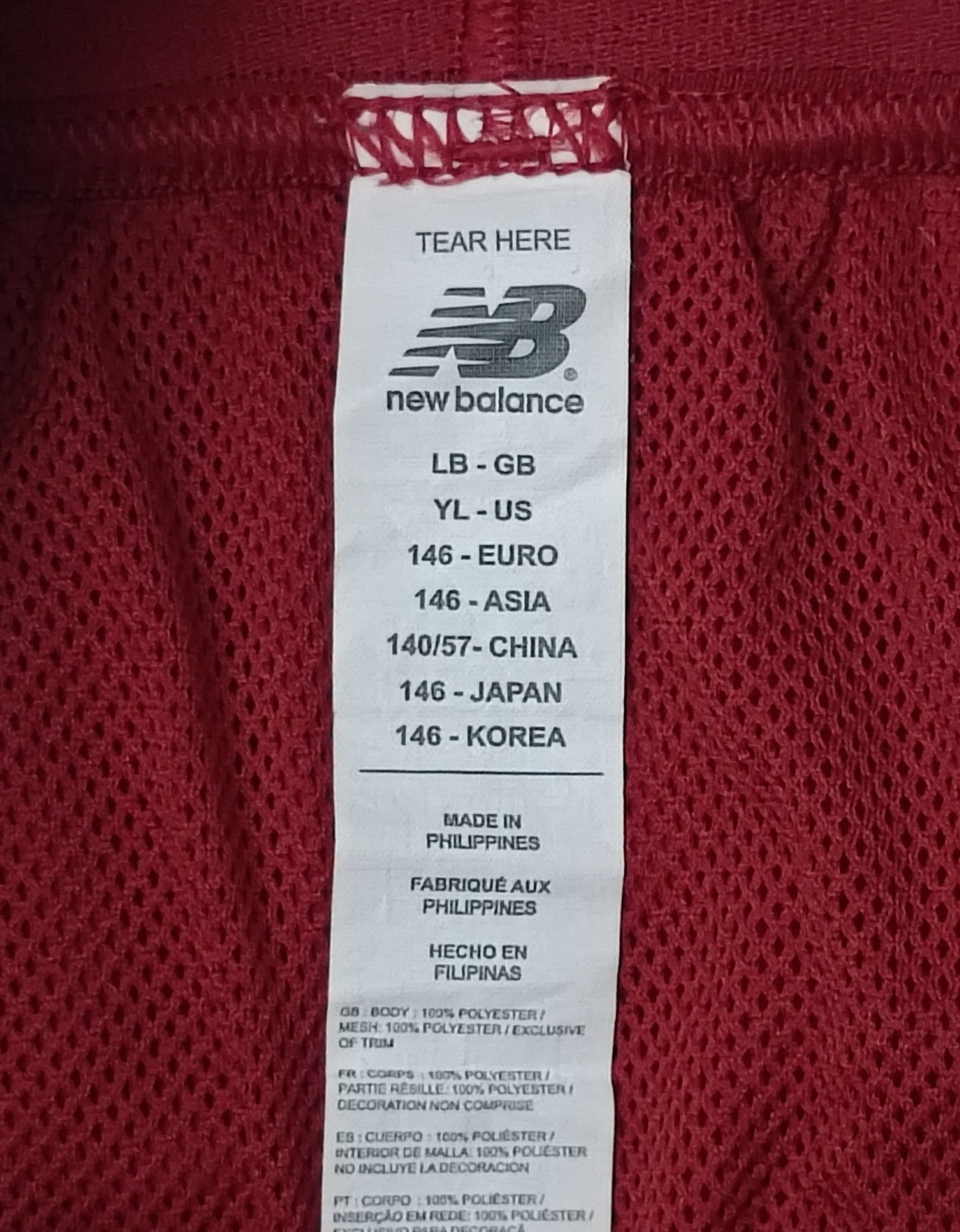 (ДЕТСКО) (Ръст 137-147см) New Balance Liverpool FC #23 Shorts шорти
