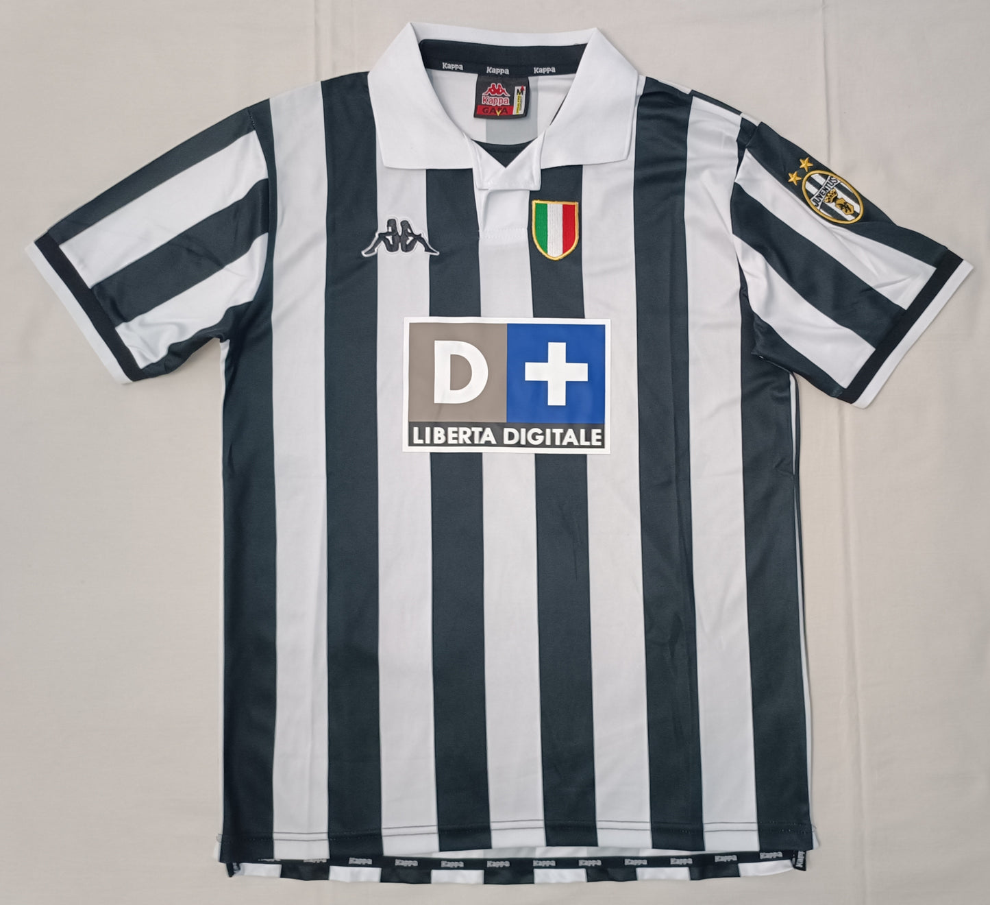 (M) Kappa Juventus 1998/99 #6 Henry Home Jersey тениска