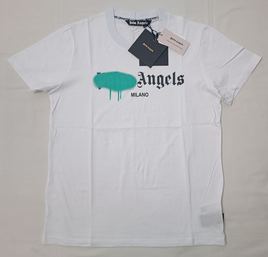 (L) Palm Angels Sprayed Logo T-Shirt тениска