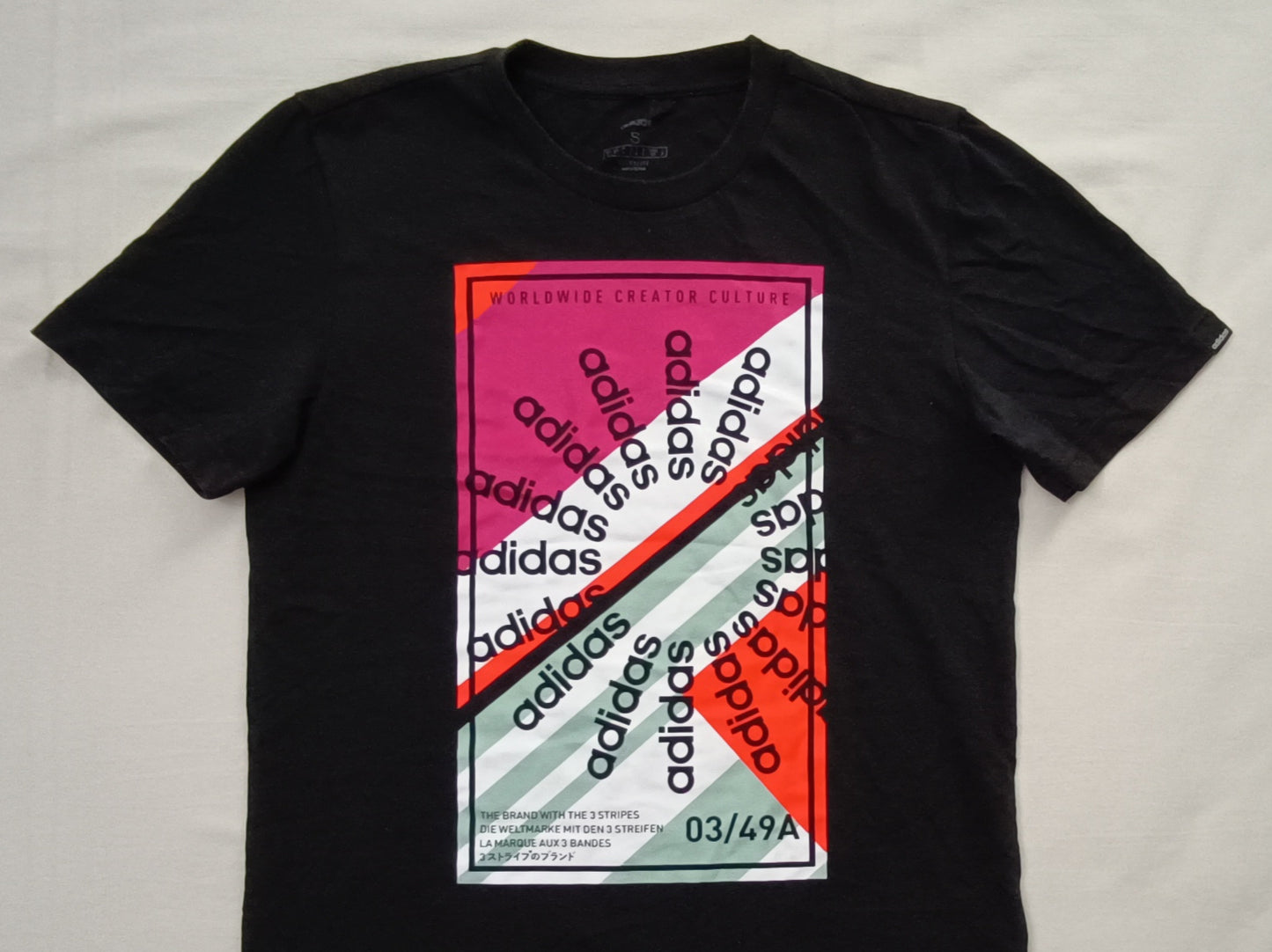 (S) Adidas Logo Tee тениска