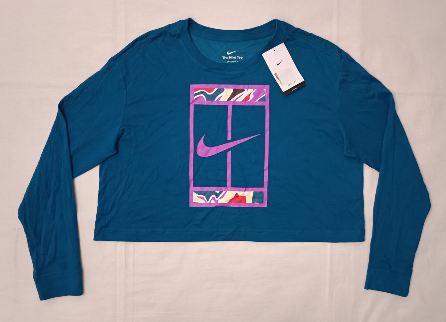 (ДАМСКО) (L) Nike Court DRI-FIT Tennis Long Sleeve блуза