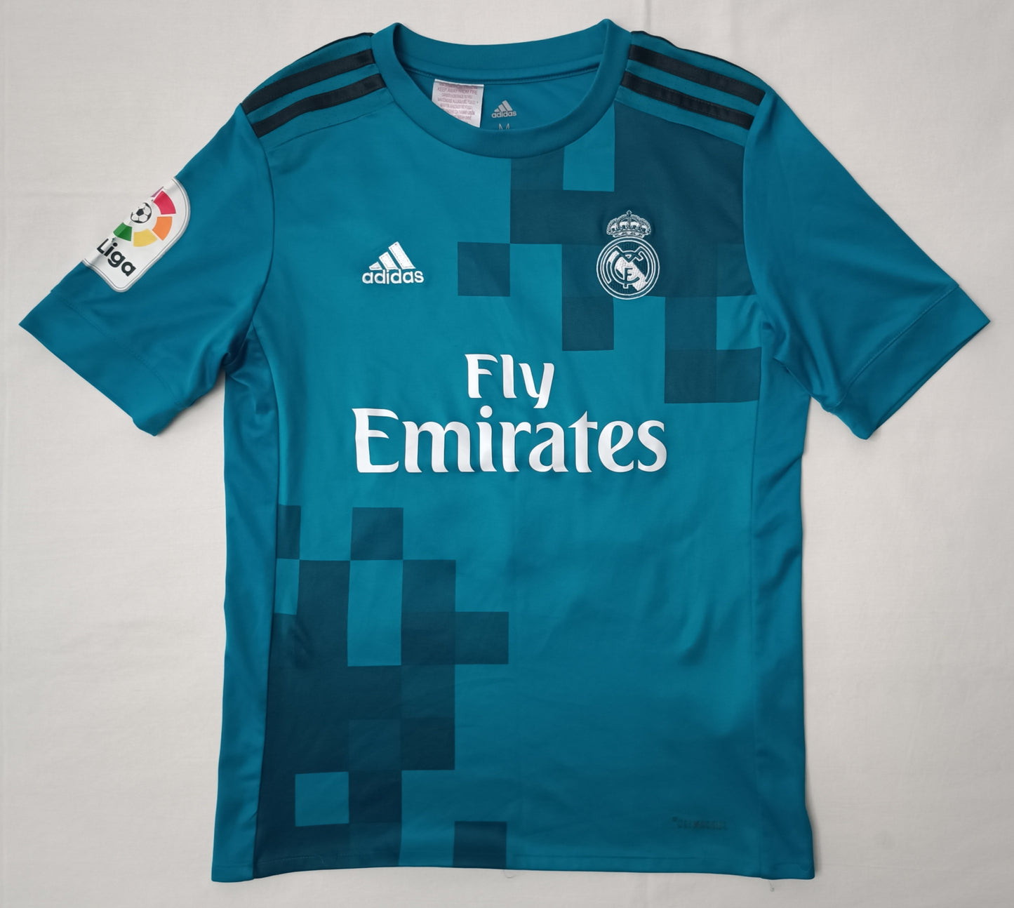 (ДЕТСКО) (Ръст 140-152см) Adidas Real Madrid #14 Casemiro 2017/18 Third Jersey тениска