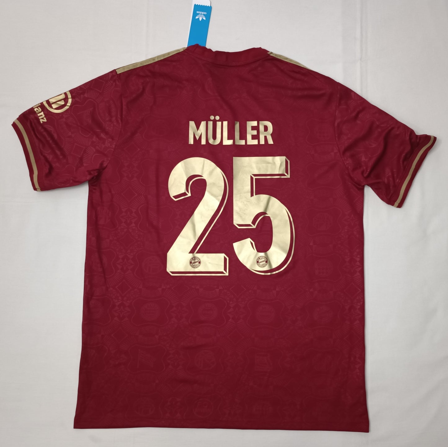 (2XL) Adidas Bayern Munchen 125th Anniversary #25 Muller 2024/25 Jersey тениска