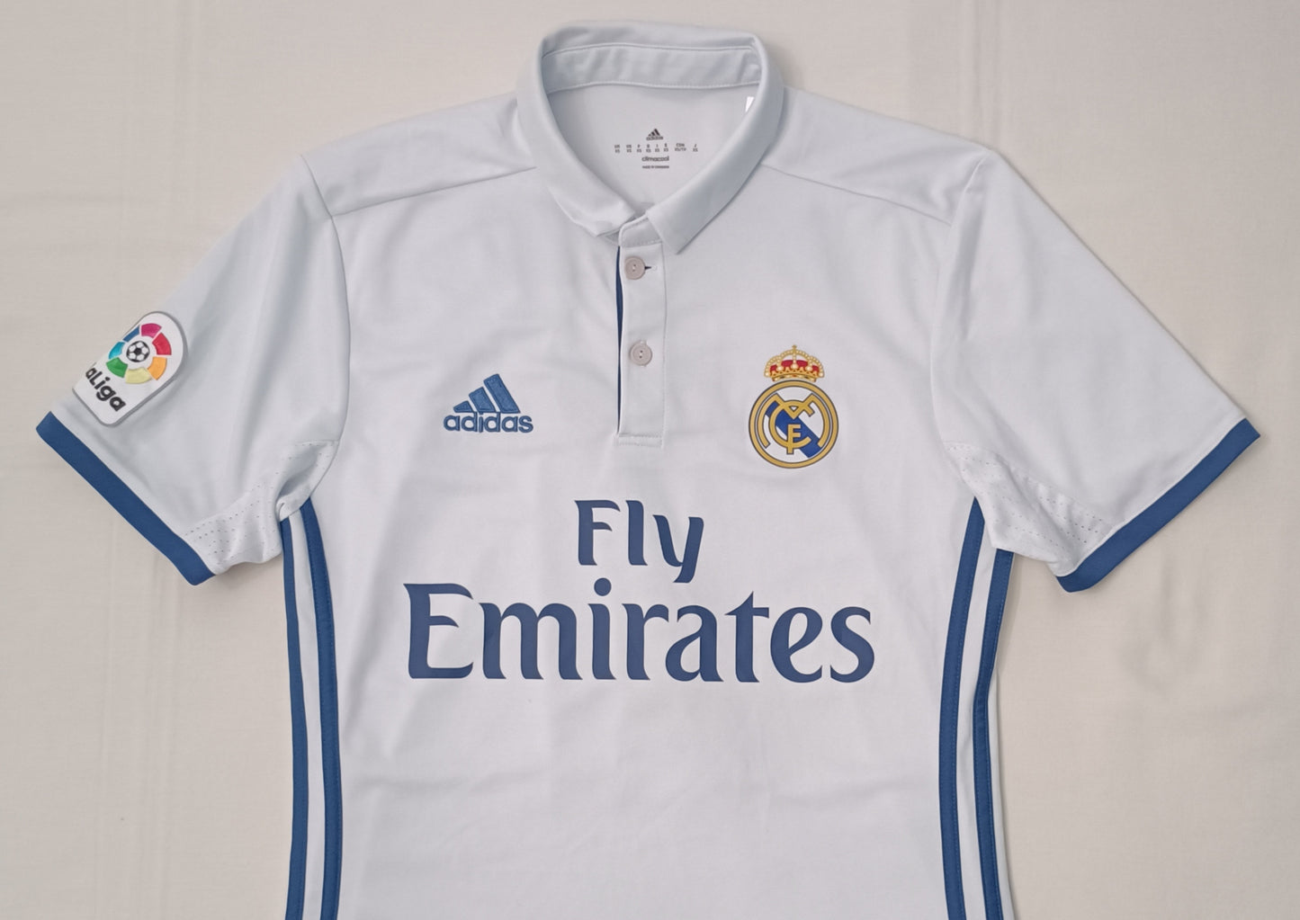 (XS) Adidas Real Madrid #7 Ronaldo 2016/17 Home Jersey тениска