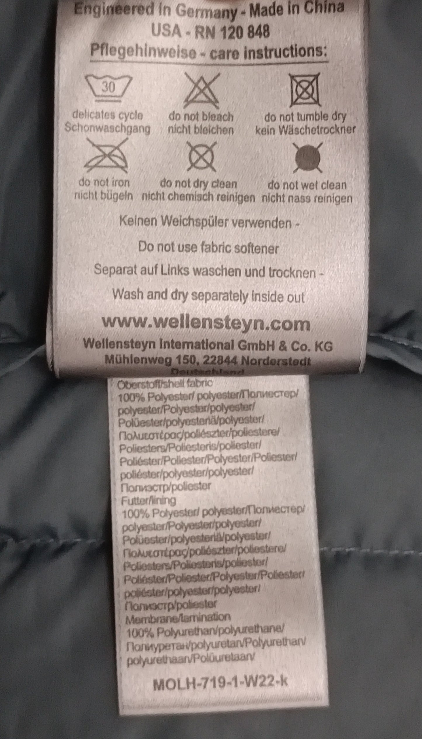 (S) Wellensteyn Molecule Jacket яке