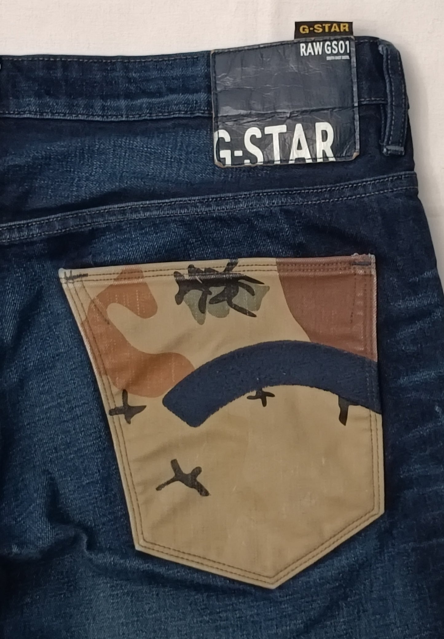 (L) G-Star Raw къси дънки