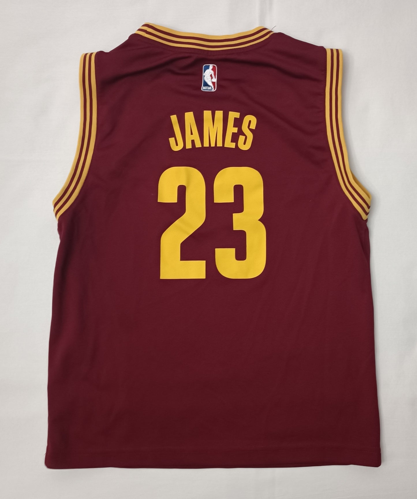 (ДЕТСКО) (Ръст 137-147см) Adidas NBA Cleveland Cavaliers #23 LeBron James Jersey потник