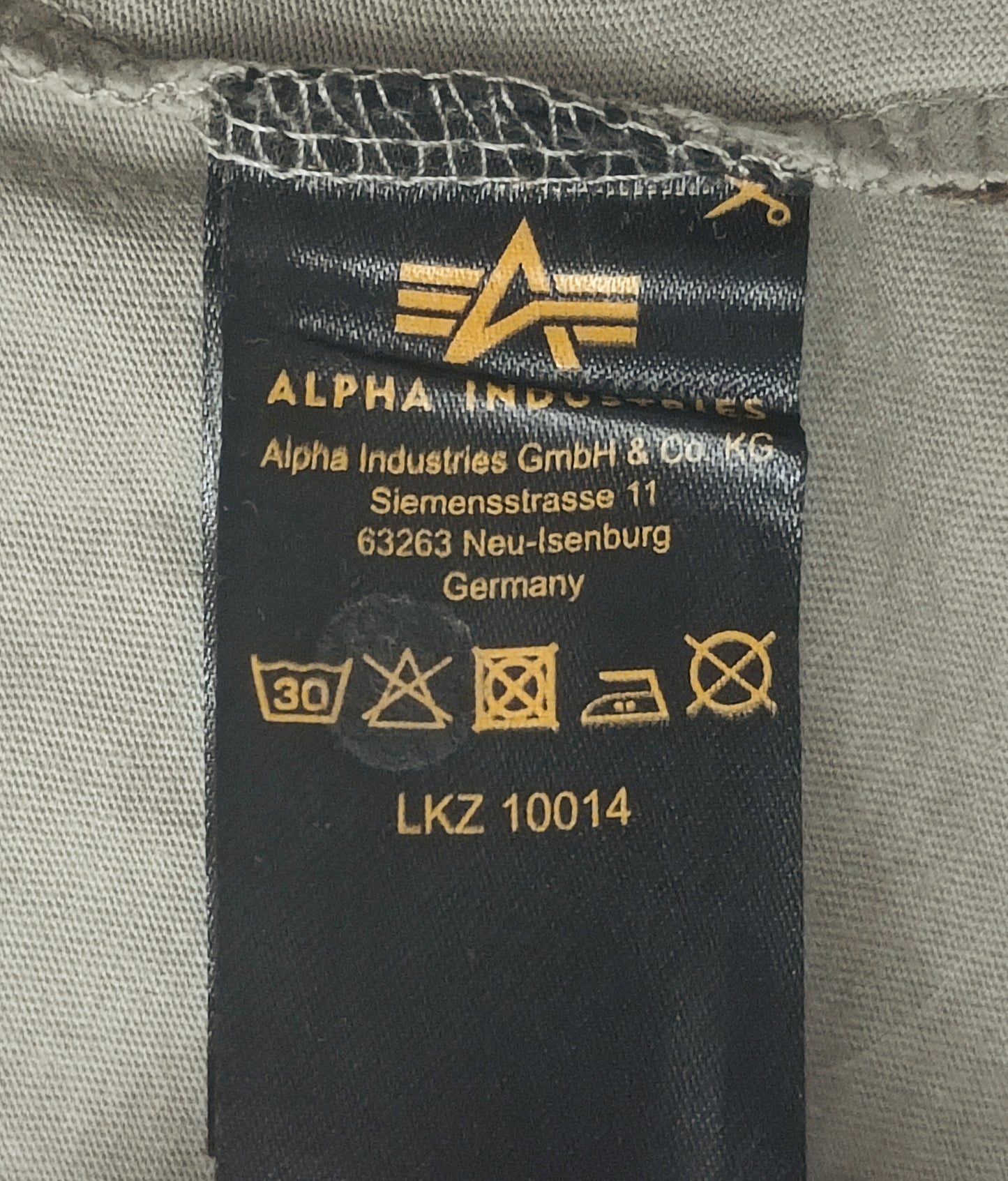 (L) Alpha Industries Tee тениска