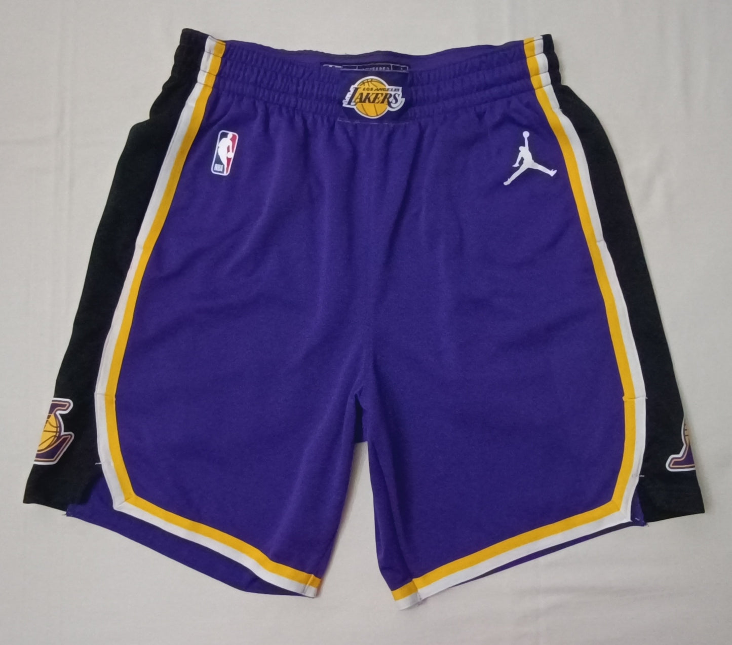 (L) Jordan AIR Nike NBA Los Angeles Lakers Shorts шорти