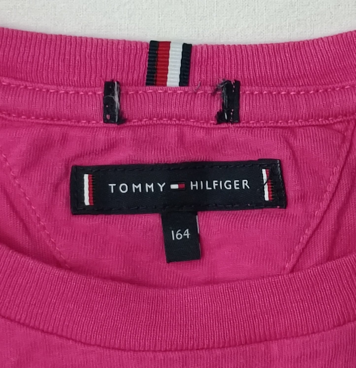 (ДЕТСКО) (Ръст 158-170см) Tommy Hilfiger Logo T-Shirt тениска