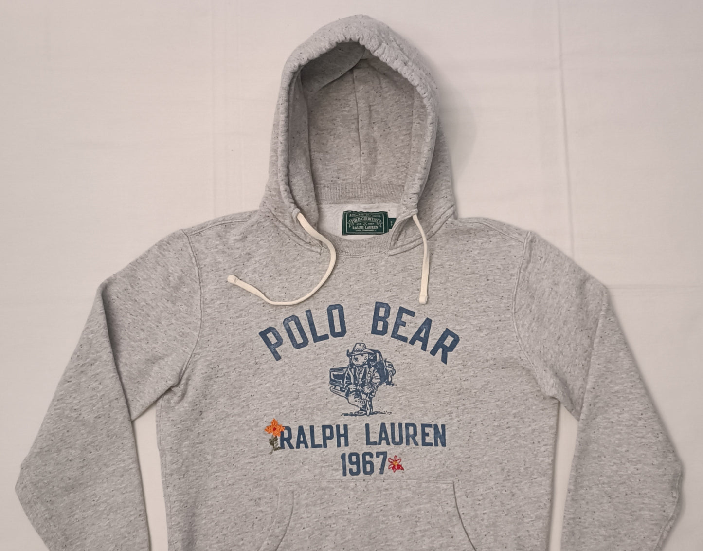 (S) POLO Ralph Lauren Polo Bear Fleece Sweatshirt горнище