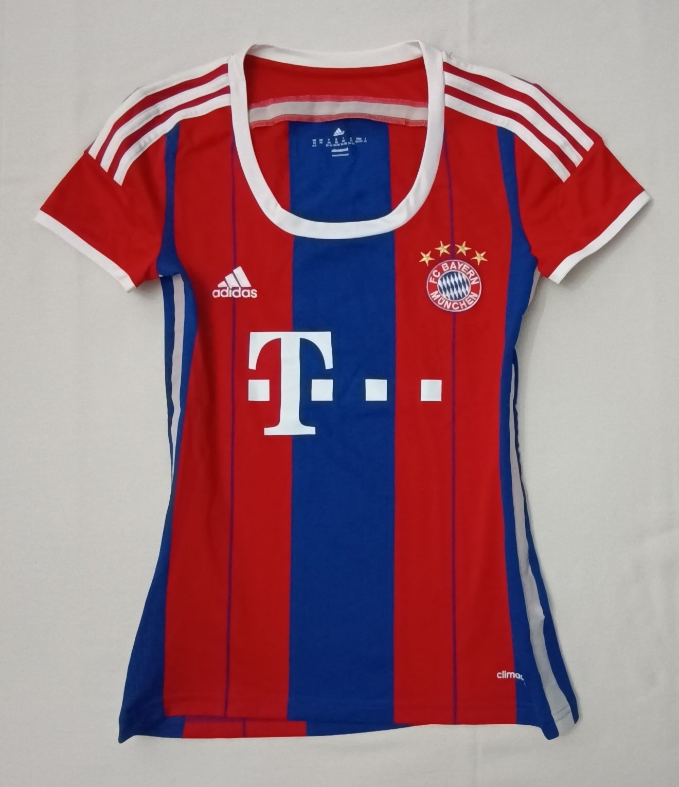 (ДАМСКО) (XS) Adidas Bayern Munchen 2014/15 Home Jersey тениска