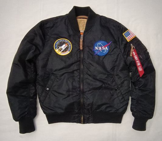 (L) Alpha Industries NASA Bomber Jacket яке