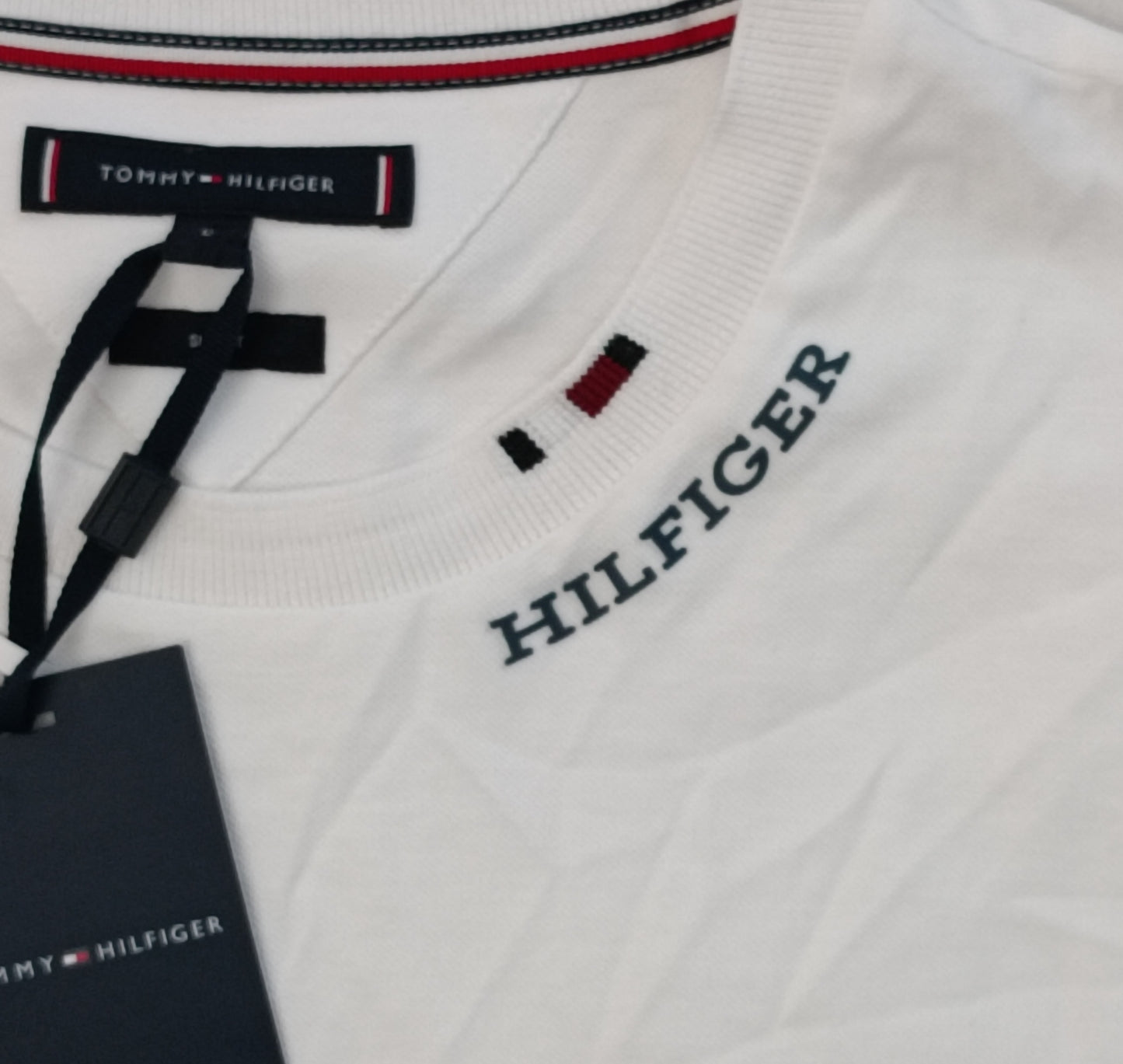 (L) Tommy Hilfiger Logo T-Shirt тениска