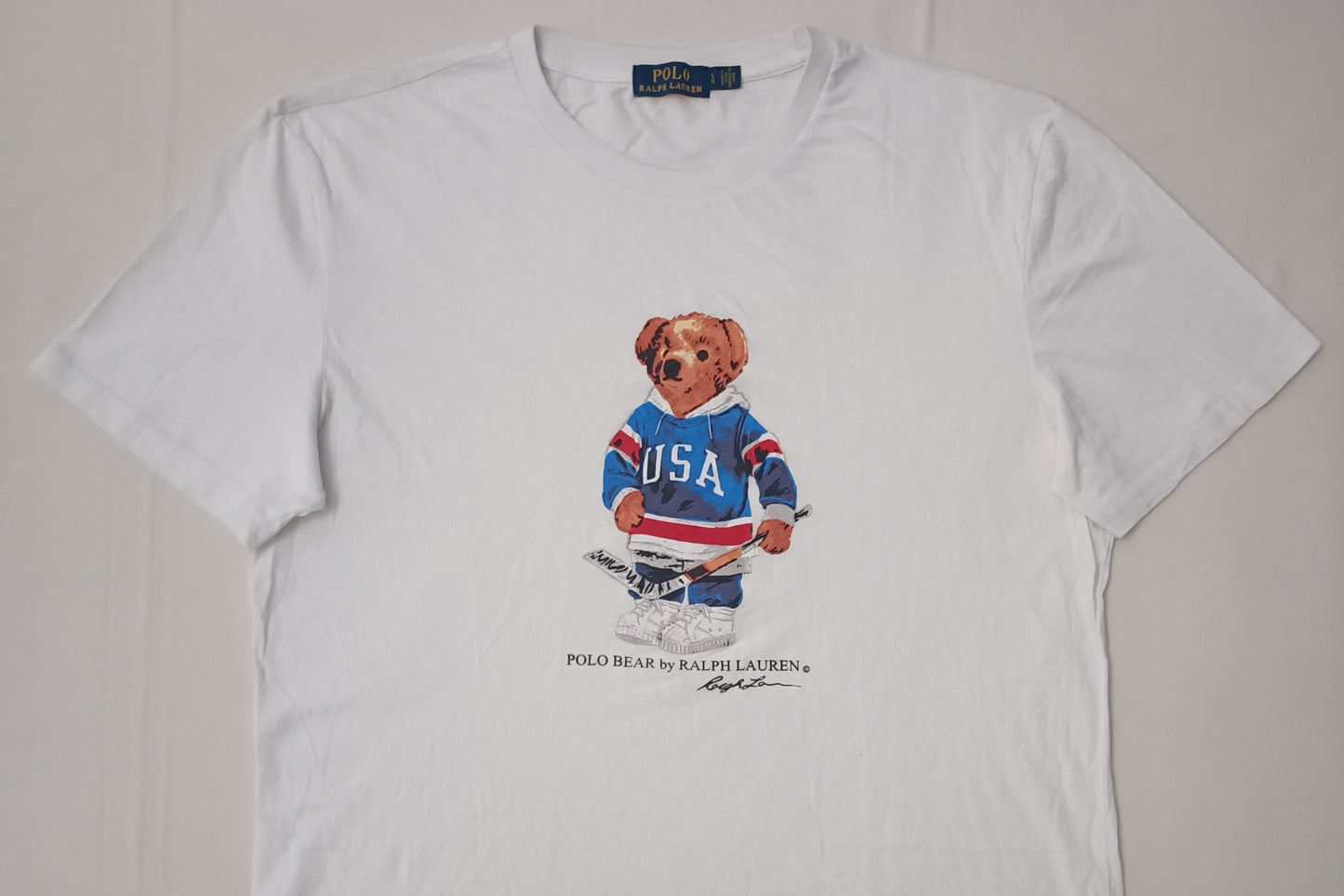 (L) POLO Ralph Lauren Polo Bear Shirt тениска
