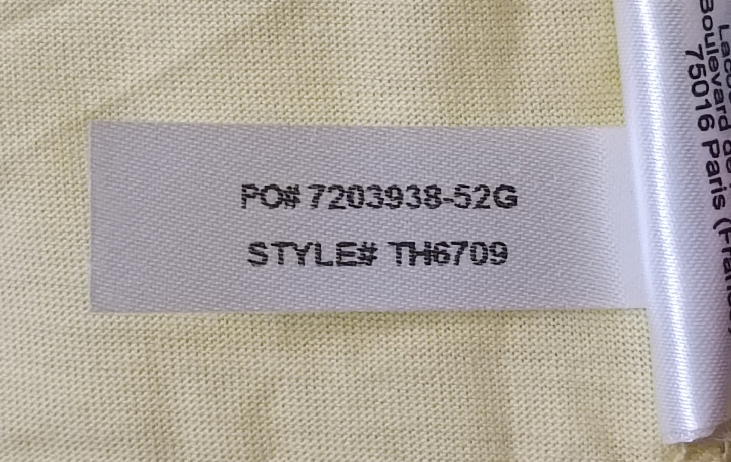 (M) Lacoste Shirt тениска