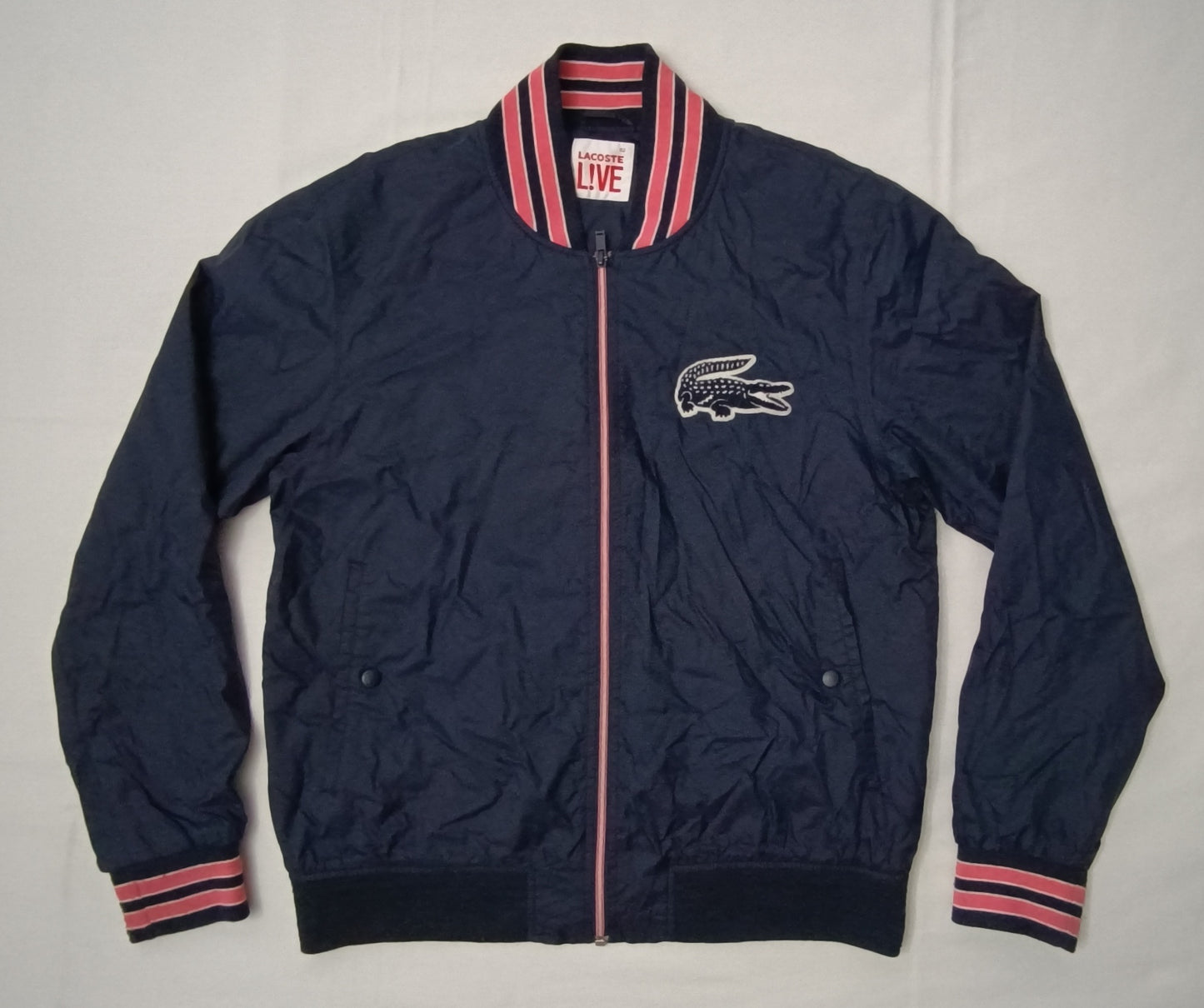 (L) Lacoste Big Logo Jacket яке