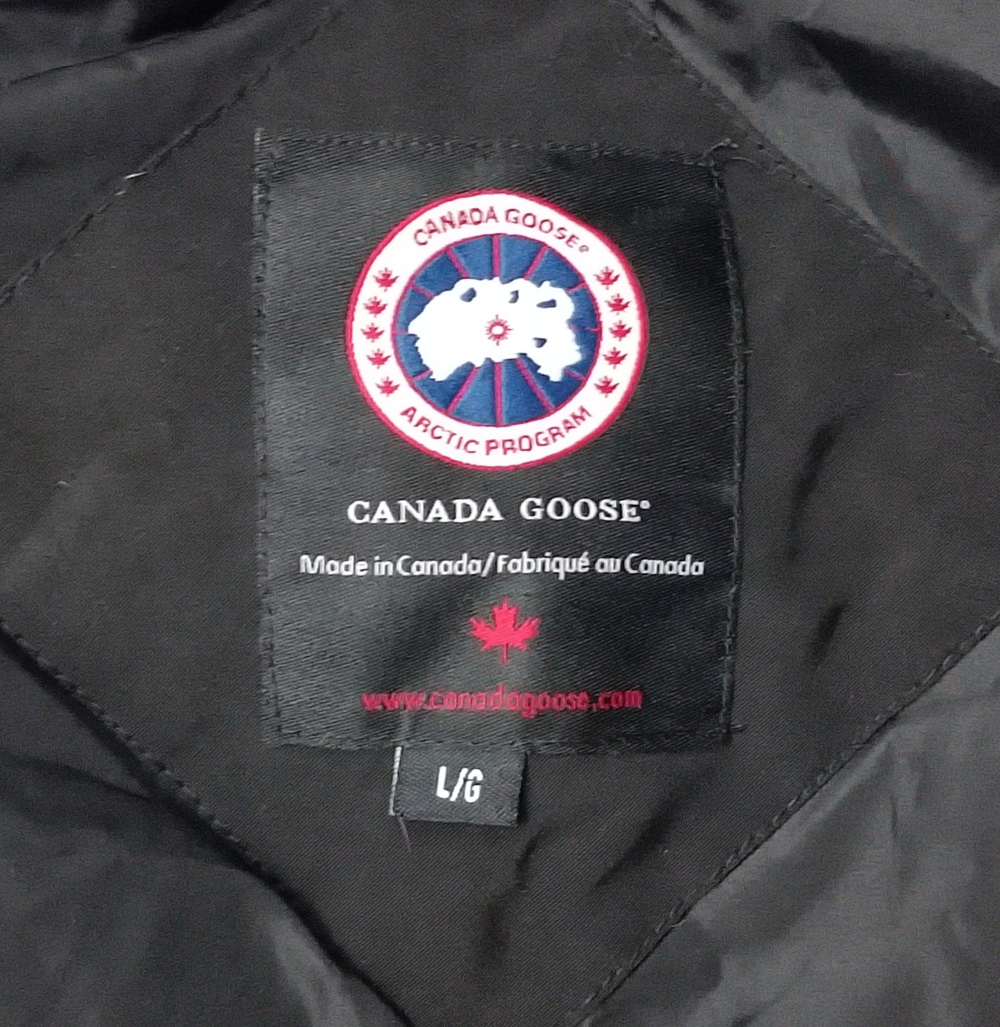 (ДАМСКО) (L) Canada Goose Down Parka Jacket пухено яке