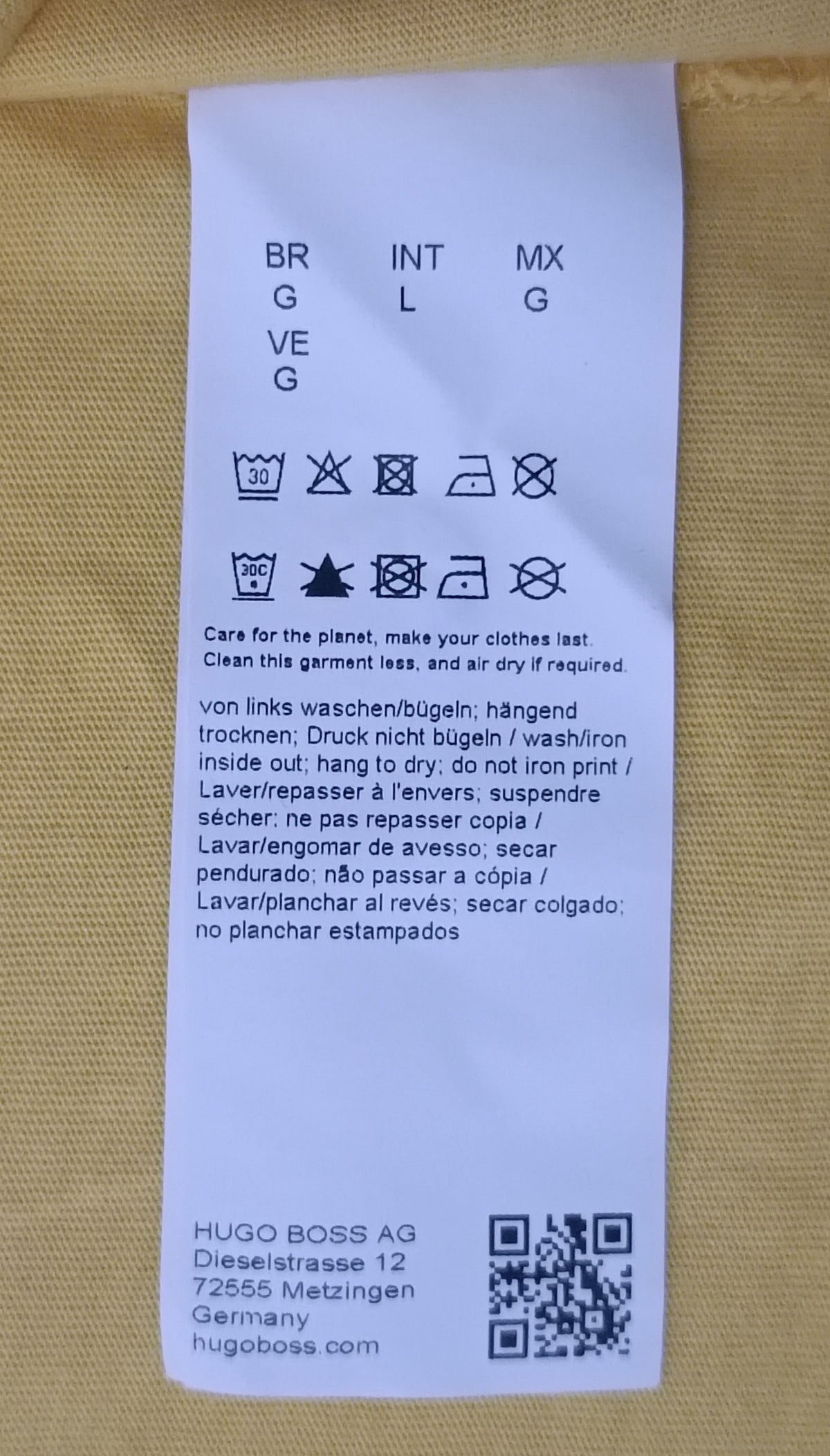 (L) Hugo Boss Shirt тениска