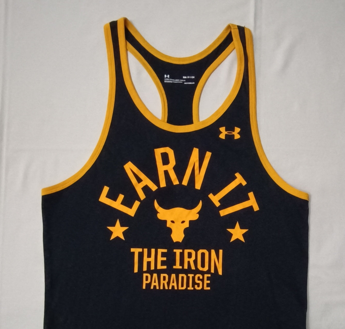 (S) Under Armour UA x The Rock Project Tank Top потник