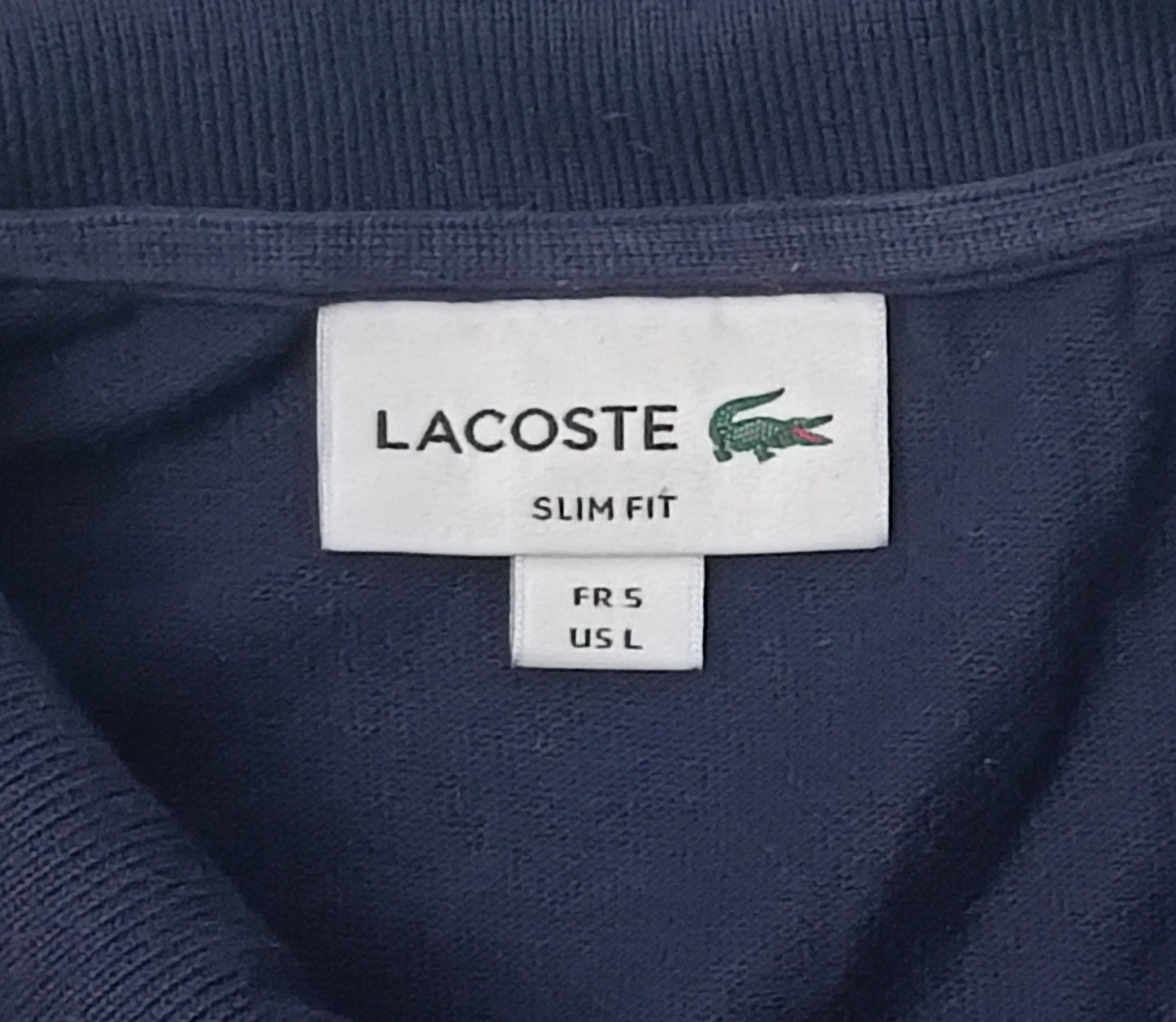 (L) Lacoste Polo Shirt тениска