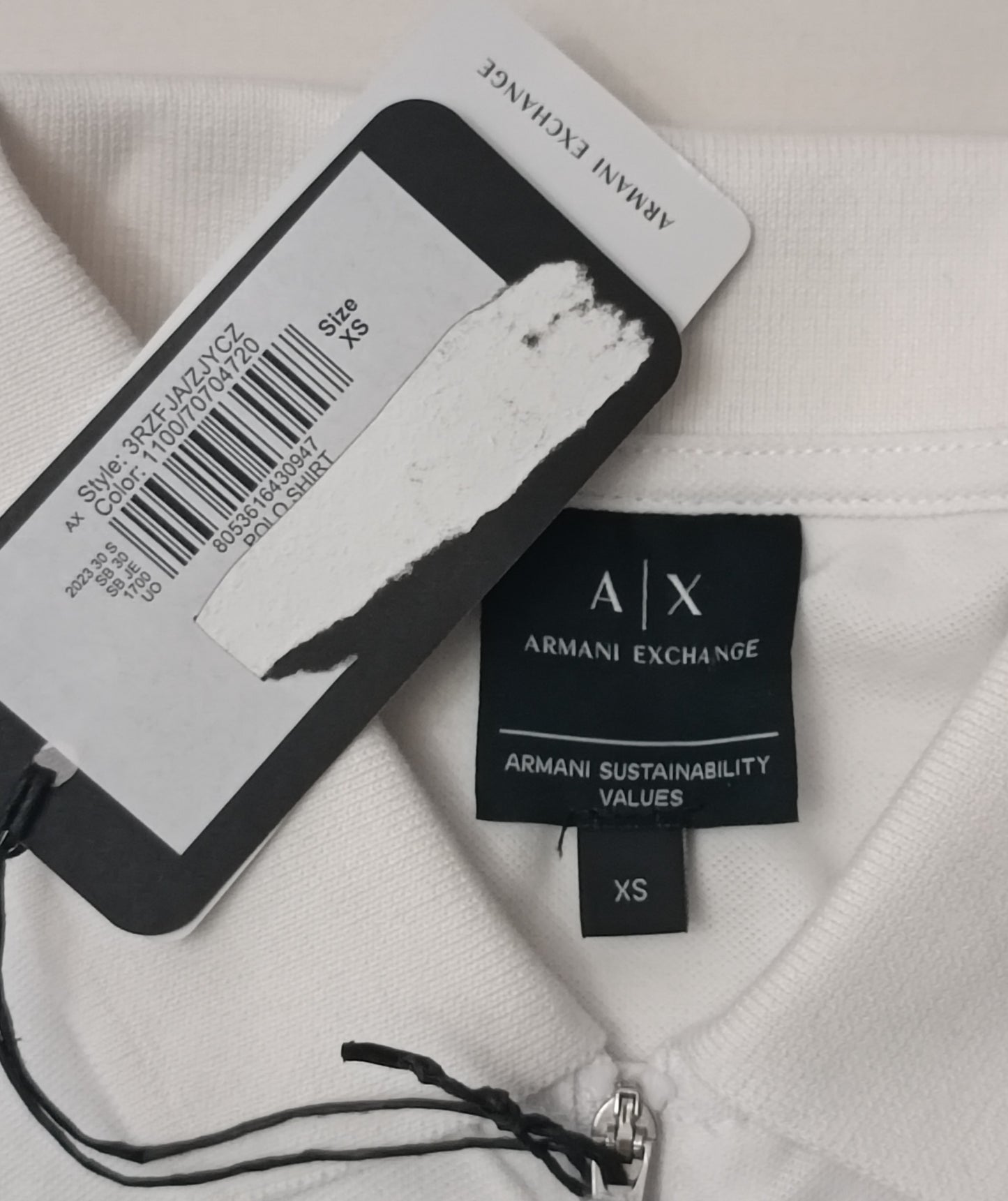 (XS) Armani Exchange Polo Shirt поло тениска