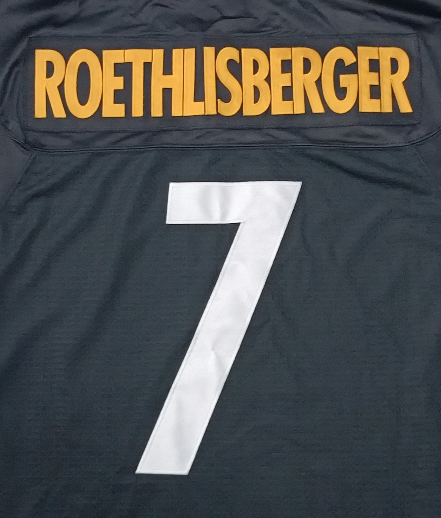 (S) Reebok NFL Pittsburgh Steelers #7 Roethlisberger Jersey тениска