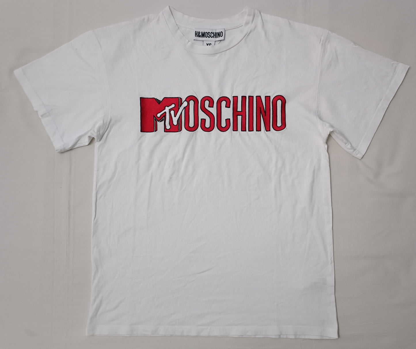 (XS) H&M x Moschino Shirt тениска